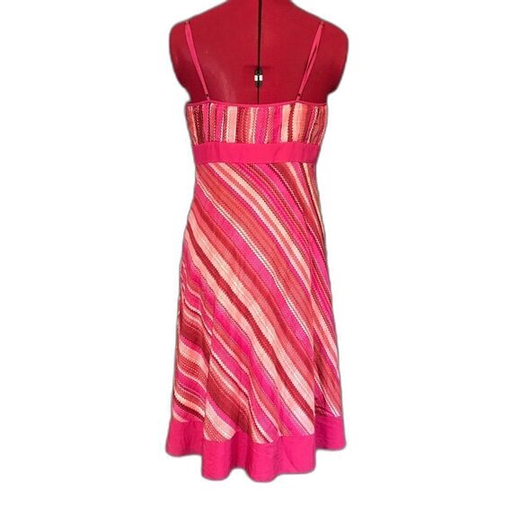 ANTONIO MELANI Pink Striped Dress - Picture 4 of 12